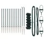 Cerca de Cadena con 13 postes de pica 0.6x25 m de acero galvanizado | Foro24.es | Tu tienda online para hogar, jardín y más Foro24.es