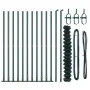 Cerca de Malla con 13 postes flanged 1.6x25 m de acero galvanizado | Foro24.es | Tu tienda online para hogar, jardín y más Foro24.es