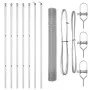 Juego de Postes de Cerca Juego de 2 Acero Galvanizado 10 x 1 m von , Zaunpaneele - Ref: Foro24-3351571, Preis: 81,95 €, Rabat...