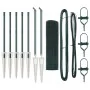 Kit de Poste de Cerca Juego de 2 Verde Metal 10 x 0.5 m von , Zaunpaneele - Ref: Foro24-3352035, Preis: 105,39 €, Rabatt: -5%%