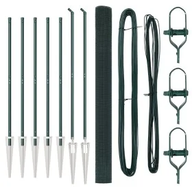 Juego de Postes de Cerca Verde Set de 2 Verde Acero Galvanizado von , Zaunpaneele - Ref: Foro24-3352060, Preis: 143,98 €, Rab...