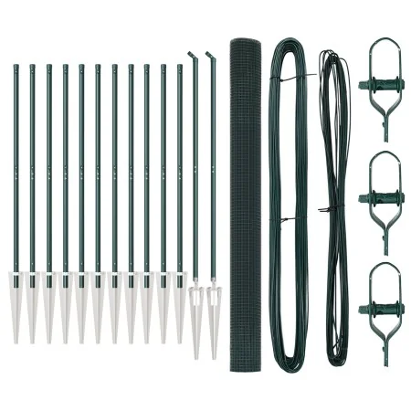 Juego de Postes de Cerca de PVC Set de 2 Verde PVC 25 x 1.5 m von , Zaunpaneele - Ref: Foro24-3352095, Preis: 262,07 €, Rabat...