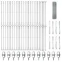 Cerca de Alambre Soldado con 13 Postes Conflangados 0.5x100 m Acero Galvanizado von , Zaunpaneele - Ref: Foro24-3352375, Prei...