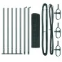 Juego de Postes de Cerca de Metal Juego de 2 Verde Metal 10 m by , fence panels - Ref: Foro24-3352391, Price: 70,12 €, Discou...