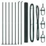 Set de Postes de Cerca Verde Juego de 2 Verde de , Paneles de vallas - Ref: Foro24-3352415, Precio: 110,58 €, Descuento: -5%%