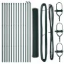 Juego de Cercas Set de 2 Verde Acero recubierto de PVC 25 x 1.2 m von , Zaunpfosten - Ref: Foro24-3352677, Preis: 131,88 €, R...