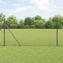 Cerca Hexagonal Gris 1x10 m Acero, Postes de Cerca 7 pcs Gris Ø32 mm 150 cm Acero Galvanizado | Foro24.es | Tu tienda online para hogar, jardín y más Foro24.es