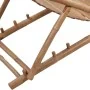 Outdoor lounge chair with bamboo footrest by vidaXL, Loungers - Ref: Foro24-41492, Price: 90,00 €, Discount: %