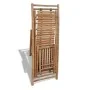 Outdoor lounge chair with bamboo footrest by vidaXL, Loungers - Ref: Foro24-41492, Price: 90,00 €, Discount: %