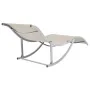 Folding sun loungers 2 units cream textilene by vidaXL, Loungers - Ref: Foro24-47785, Price: 235,95 €, Discount: %