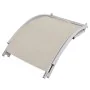 Folding sun loungers 2 units cream textilene by vidaXL, Loungers - Ref: Foro24-47785, Price: 235,95 €, Discount: %