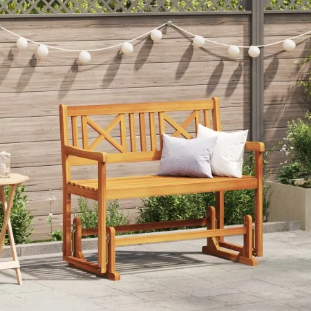 Banco Glider de Jardín para 2 Personas 110x59x97 cm Madera Sólida de Acacia | Foro24.es | Tu tienda online para hogar, jardín y más Foro24.es