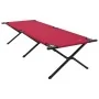 Cama Solar Plegable con Bolsa de Transporte Tela Oxford 600D Roja | Foro24.es | Tu tienda online para hogar, jardín y más Foro24.es