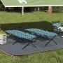 Camas de Sol Plegables 2 pcs con Bolsa de Transporte Patrón de Hojas Tela Oxford 600D | Foro24.es | Tu tienda online para hogar, jardín y más Foro24.es