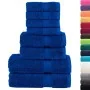 Juego de toallas premium SOLUND 8 unidades azul 600 gsm de , Toallas - Ref: Foro24-137538, Precio: 54,05 €, Descuento: -5%%