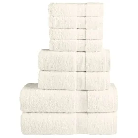 Juego de toallas premium SOLUND 8 unidades crema 600 gsm von , Handtücher - Ref: Foro24-137550, Preis: 56,12 €, Rabatt: -5%%