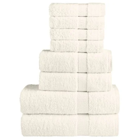 Juego de toallas premium SOLUND 8 unidades crema 600 gsm von , Handtücher - Ref: Foro24-137550, Preis: 56,12 €, Rabatt: -5%%
