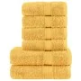Juego de toallas premium SOLUND 6 unidades dorado 600 gsm von , Handtücher - Ref: Foro24-137559, Preis: 49,66 €, Rabatt: -5%%