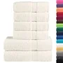 Juego de toallas premium SOLUND 6 unidades crema 600 gsm de , Toallas - Ref: Foro24-137567, Precio: 58,98 €, Descuento: -5%%