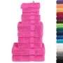 Juego de toallas premium SOLUND 12 unidades rosa 600 gsm | Foro24.es | Tu tienda online para hogar, jardín y más Foro24.es