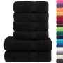 Juego de toallas premium SOLUND 6 unidades negro 600 gsm von , Handtücher - Ref: Foro24-137565, Preis: 58,98 €, Rabatt: -5%%