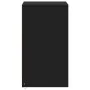 Mesita de noche con luces LED madera de ingeniería negra by , Nightstands - Ref: Foro24-852000, Price: 66,15 €, Discount: -5%%