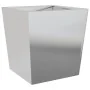Jardinera de acero galvanizado 50x50x50 cm by , Pots and planters - Ref: Foro24-851076, Price: 45,76 €, Discount: -5%%