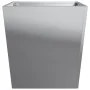 Jardinera de acero galvanizado 50x50x50 cm by , Pots and planters - Ref: Foro24-851076, Price: 45,76 €, Discount: -5%%