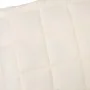 Manta con peso tela color crema claro 140x200 cm 6 kg | Foro24.es | Tu tienda online para hogar, jardín y más Foro24.es