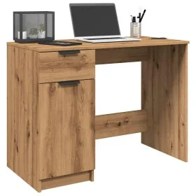 Escritorio de madera de ingeniería roble artisan 100x50x75 cm von , Schreibtische - Ref: Foro24-856996, Preis: 107,41 €, Raba...