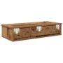Estante de pared con cajones madera contrachapada madera vieja | Foro24.es | Tu tienda online para hogar, jardín y más Foro24.es