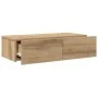 Estante de pared cajones madera contrachapada roble artesanal von , Regale und Regale - Ref: Foro24-859976, Preis: 44,52 €, R...