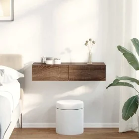 Estante de pared con cajones madera contrachapada roble marrón von , Regale und Regale - Ref: Foro24-859983, Preis: 57,63 €, ...