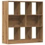 Estantería de madera ingeniería roble artisan 97,5x29,5x100 cm de , Librerías y estanterías - Ref: Foro24-855789, Precio: 85,...