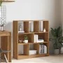 Estantería de madera ingeniería roble artisan 97,5x29,5x100 cm de , Librerías y estanterías - Ref: Foro24-855789, Precio: 85,...