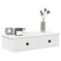 Estante de pared con cajones de madera contrachapada blanco de , Estantes y estanterías - Ref: Foro24-859941, Precio: 53,88 €...
