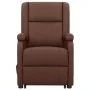 Sillón elevable cuero sintético marrón | Foro24.es | Tu tienda online para hogar, jardín y más Foro24.es