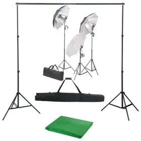 Kit de estudio fotográfico con set de luces y