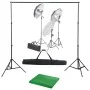 Kit de estudio fotográfico con set de luces y fondo | Foro24.es | Tu tienda online para hogar, jardín y más Foro24.es