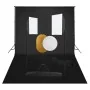 Kit de estudio fotográfico con luces softbox, fondo y reflector by , Flashes and studio lighting - Ref: Foro24-3067055, Price...