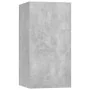 Set muebles de salón TV 7 pzas madera ingeniería gris hormigón de , Muebles TV - Ref: Foro24-3079092, Precio: 220,64 €, Descu...