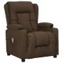 Sillón de masaje elevable de tela marrón by , Electric massage chairs - Ref: Foro24-3093437, Price: 307,24 €, Discount: -5%%