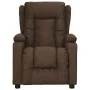 Sillón de masaje elevable de tela marrón by , Electric massage chairs - Ref: Foro24-3093437, Price: 307,24 €, Discount: -5%%