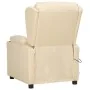 Sillón de masaje elevable tela color crema de , Sillones de masaje eléctricos - Ref: Foro24-3093442, Precio: 289,90 €, Descue...
