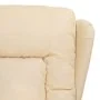 Sillón de masaje elevable tela color crema de , Sillones de masaje eléctricos - Ref: Foro24-3093442, Precio: 289,90 €, Descue...