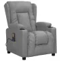 Sillón de masaje elevable cuero sintético gris | Foro24.es | Tu tienda online para hogar, jardín y más Foro24.es