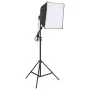 Kit de estudio fotográfico con set de luces, fondo y reflector by , Flashes and studio lighting - Ref: Foro24-3094691, Price:...