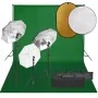 Kit de estudio fotográfico con set de luces, fondo y reflector | Foro24.es | Tu tienda online para hogar, jardín y más Foro24.es
