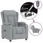 Sillón reclinable eléctrico tela gris claro de , Sillones - Ref: Foro24-3098777, Precio: 254,87 €, Descuento: -5%%