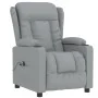 Sillón reclinable eléctrico tela gris claro de , Sillones - Ref: Foro24-3098777, Precio: 254,87 €, Descuento: -5%%